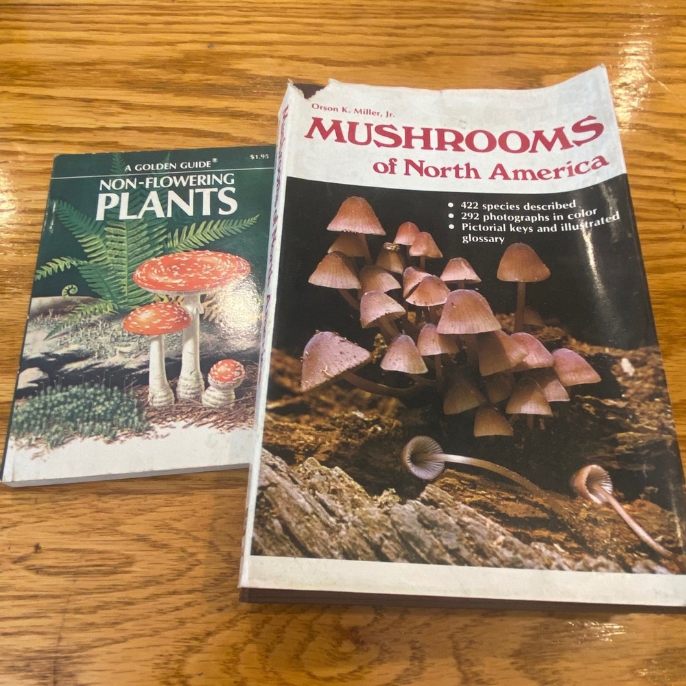 Dutton Golden Guide Mushroom North America Non-Flowering Plants Book‎ Set 1978